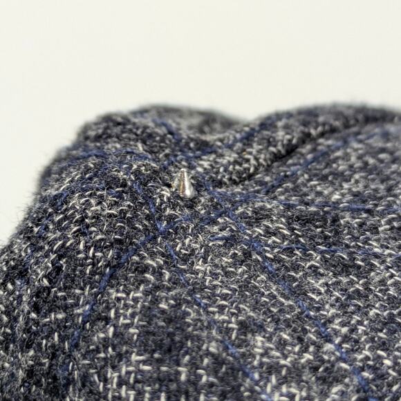 Mens Baseballism Baseball Cap Dad Hat Premium Wool POOR Speckled Gray Snapback - Picture 12 of 14